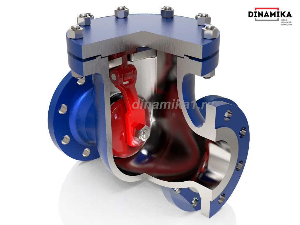 Обратный клапан 19нж53нж Ду50 фланцевый